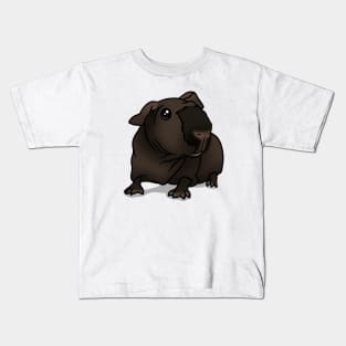 Skinny Pig Black Kids T-Shirt